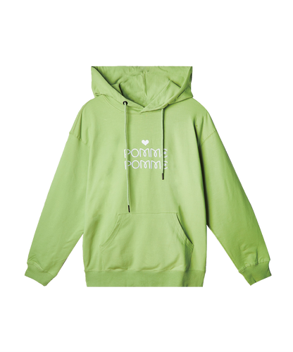 予約商品・Original Hoodie Green ロゴパーカー