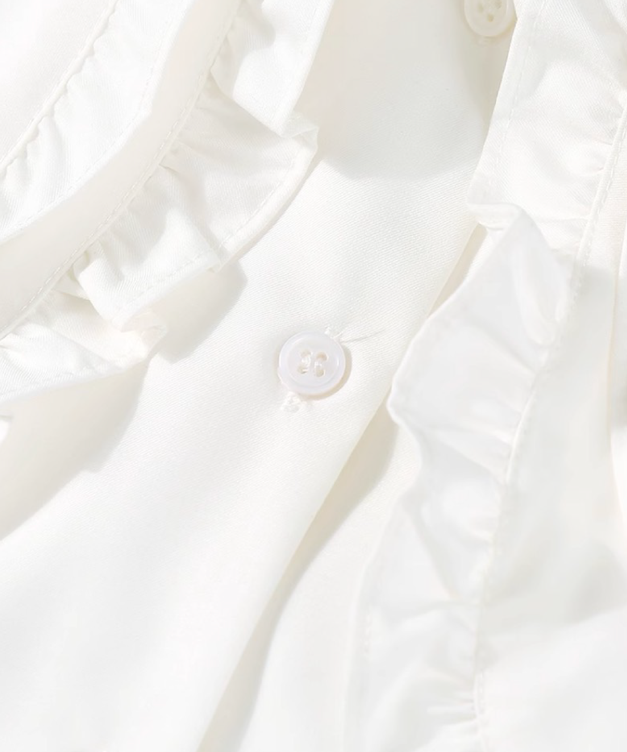 Baby Collar Puff Sleeve Shirt