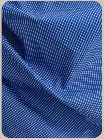 Blue Motif Waist Gather Shirt/ブルーモチーフウエストギャザーシャツ