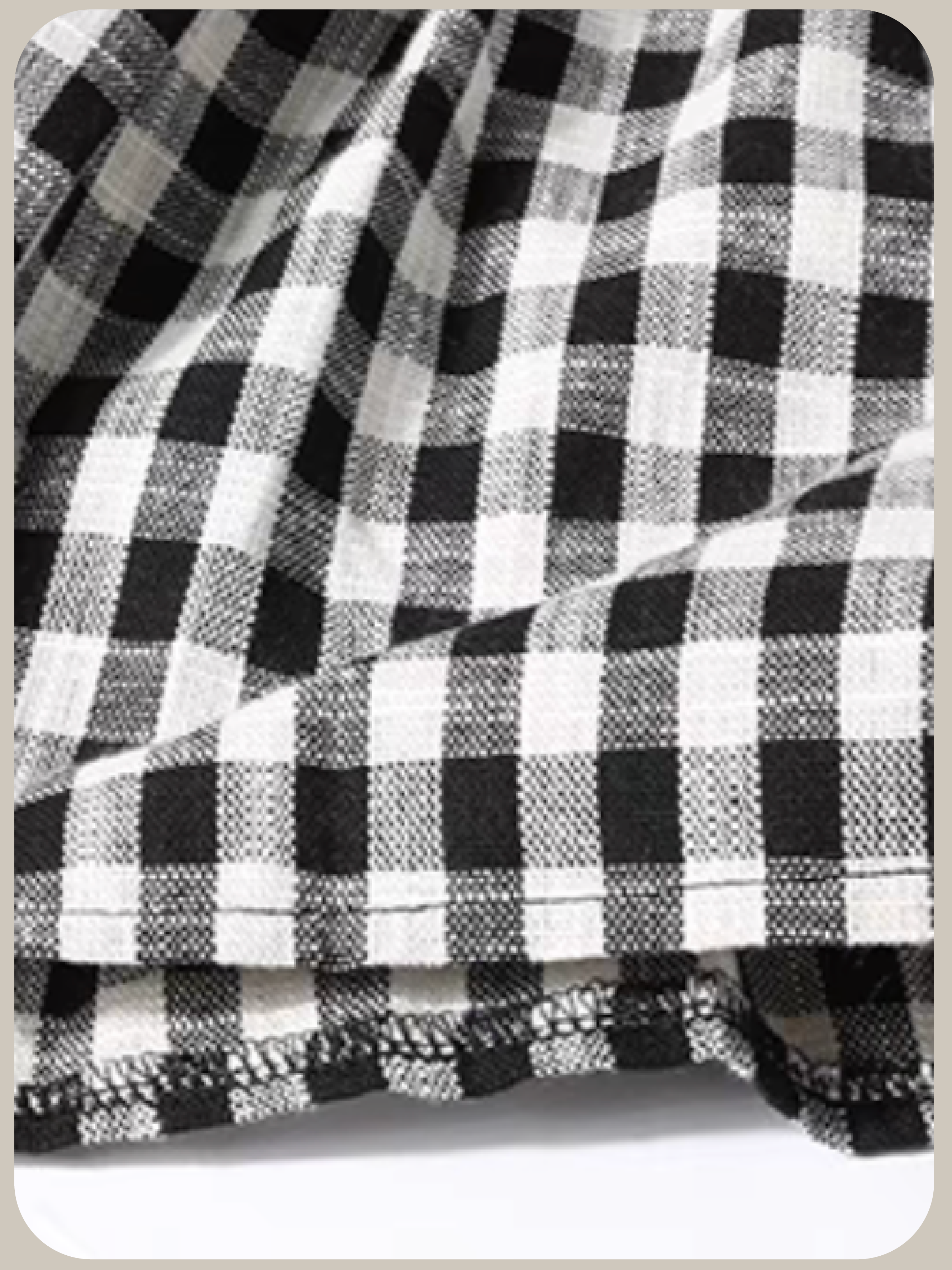 Baby Collar Check One Piece/ベビーカラーチェックワンピース