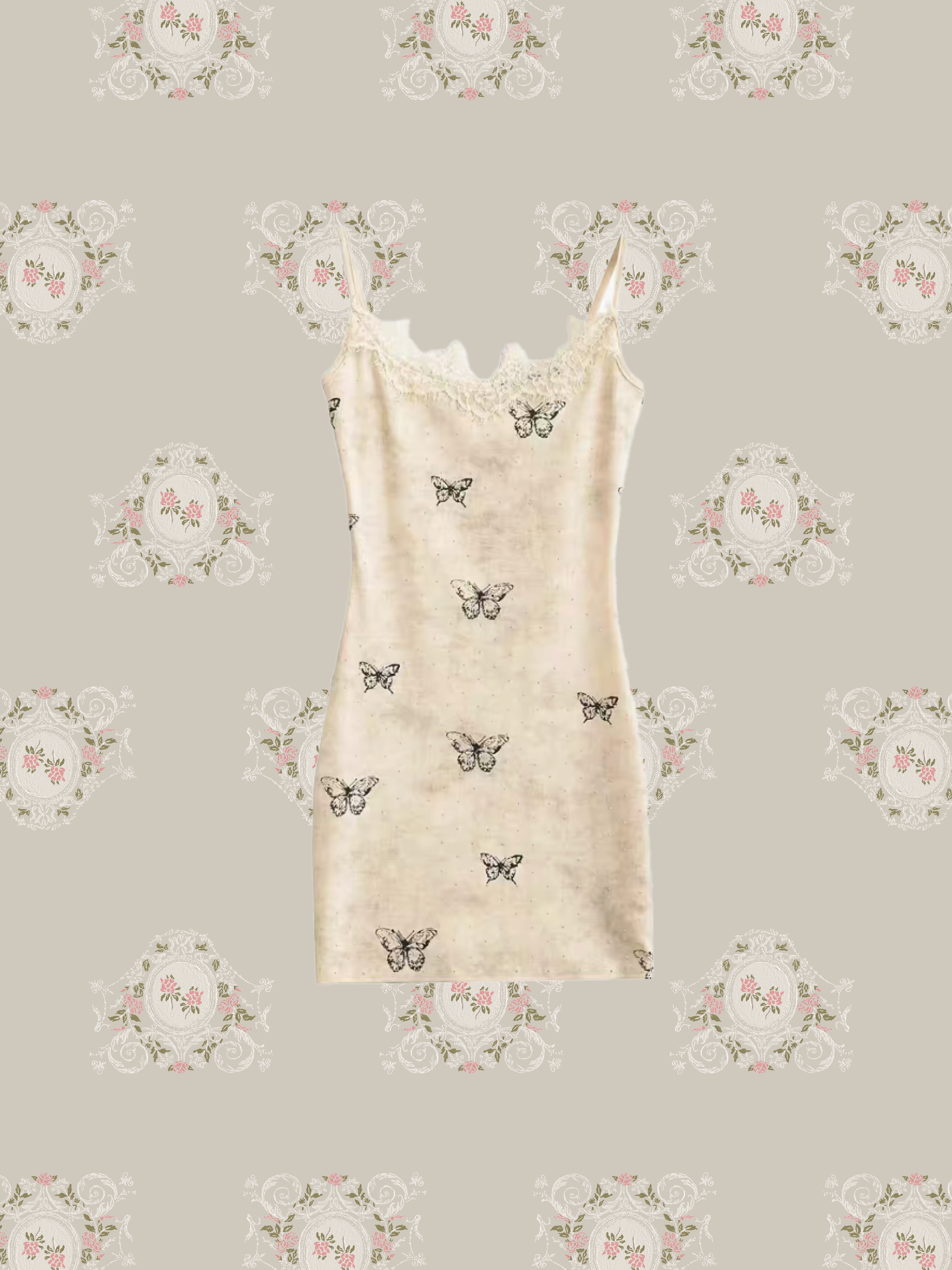Beads Slim Cami One Piece/ビーズスリムキャミワンピース