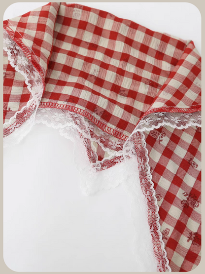 Vichy Plaid Rosy One Piece/ヴィシーチェック柄ロージーワンピース