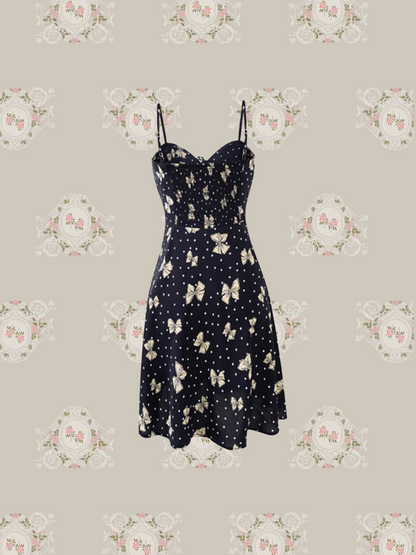 Dots Butterfly Cami Dress/ドットバタフライキャミワンピース