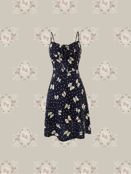 Dots Butterfly Cami Dress/ドットバタフライキャミワンピース