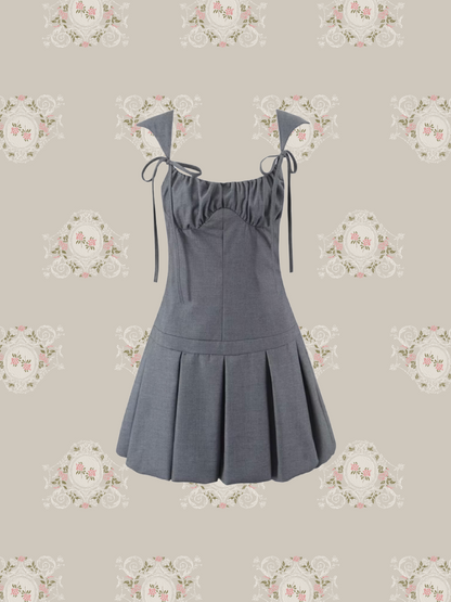 French Cami Gather One Piece/フレンチキャミギャザーワンピース