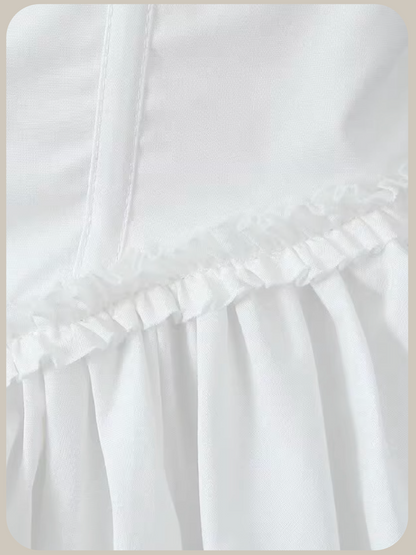 French Square Collar One Piece/フレンチスクエアカラーワンピース