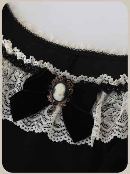 Princess Lace Deco Flare Dress/プリンセスレースデコフレアドレス