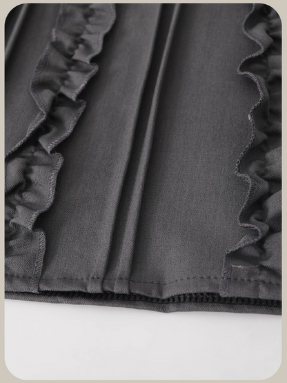 Quilted Ruffle Skirt/キルティングフリルスカート