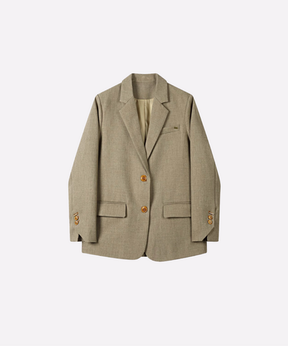 Relaxed One Tone Jacket