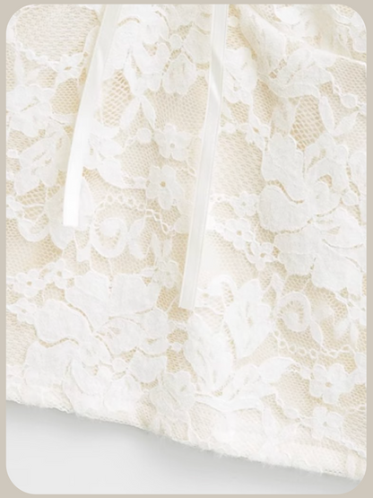 Romantic Lace Motif Flare Top/ロマンティックレースモチーフフレアトップス