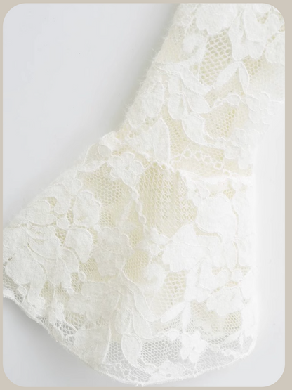 Romantic Lace Motif Flare Top/ロマンティックレースモチーフフレアトップス