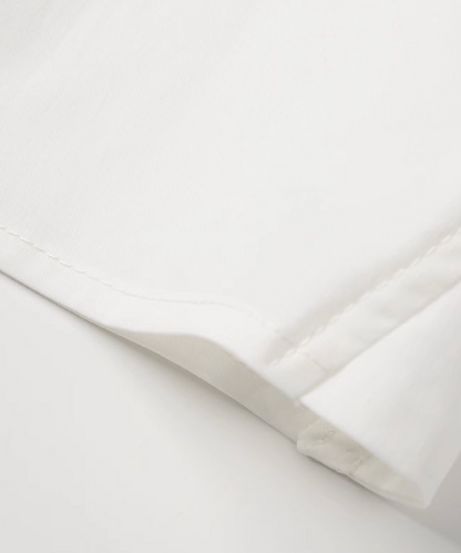 Round Collar Causal Shirt