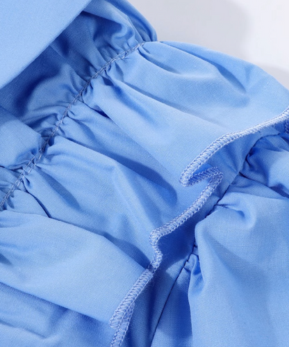Ruffle Doll Collar Shirt