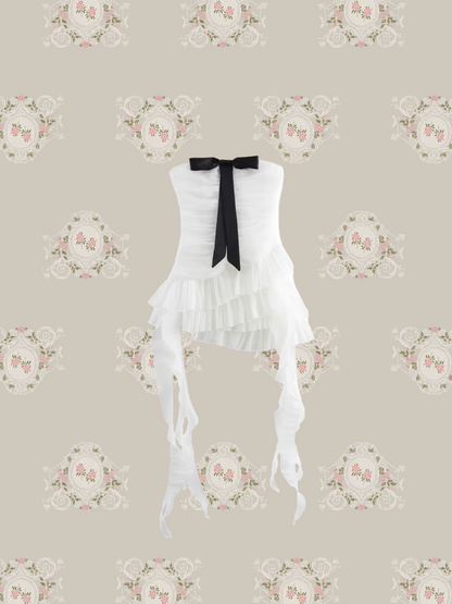 Sweet Flare Layered Lace Tube/スイートフレアレイヤードレースチューブ