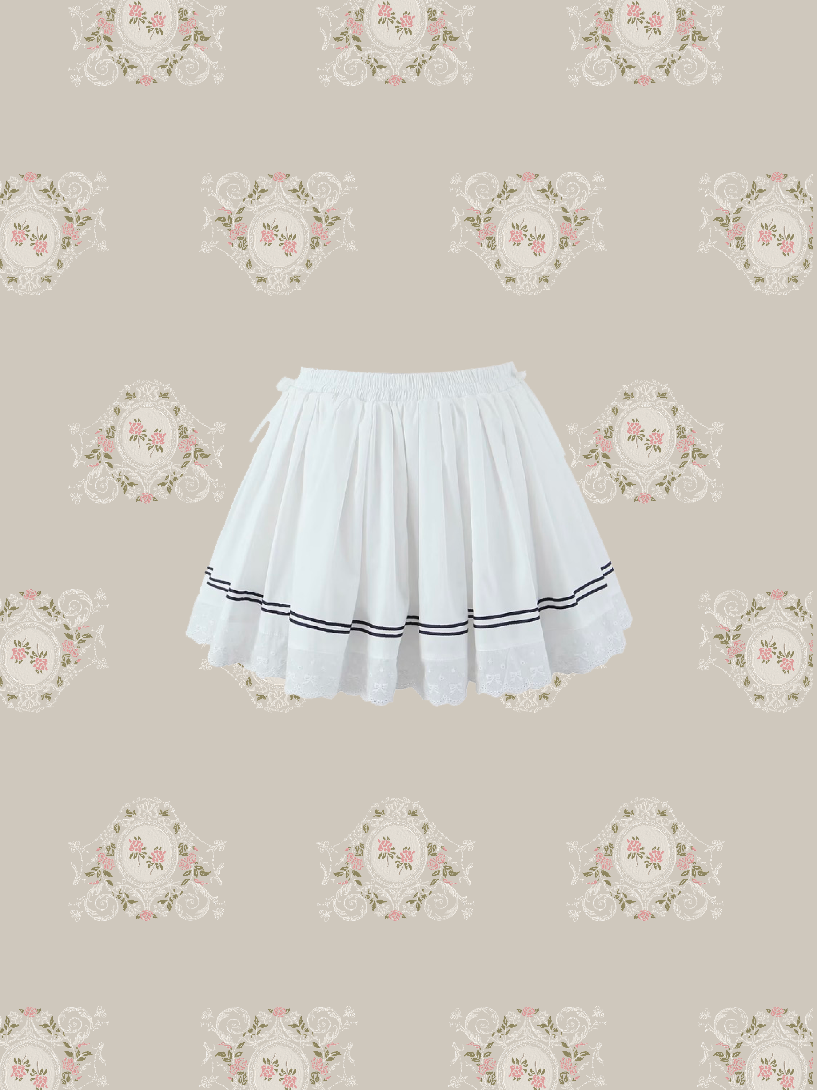 Sweet Lace Navy Set Up/スウィートレースネイビーセットアップ
