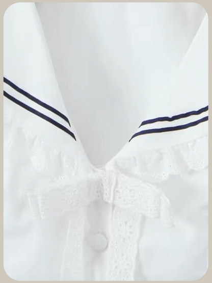 Sweet Lace Navy Set Up/スウィートレースネイビーセットアップ