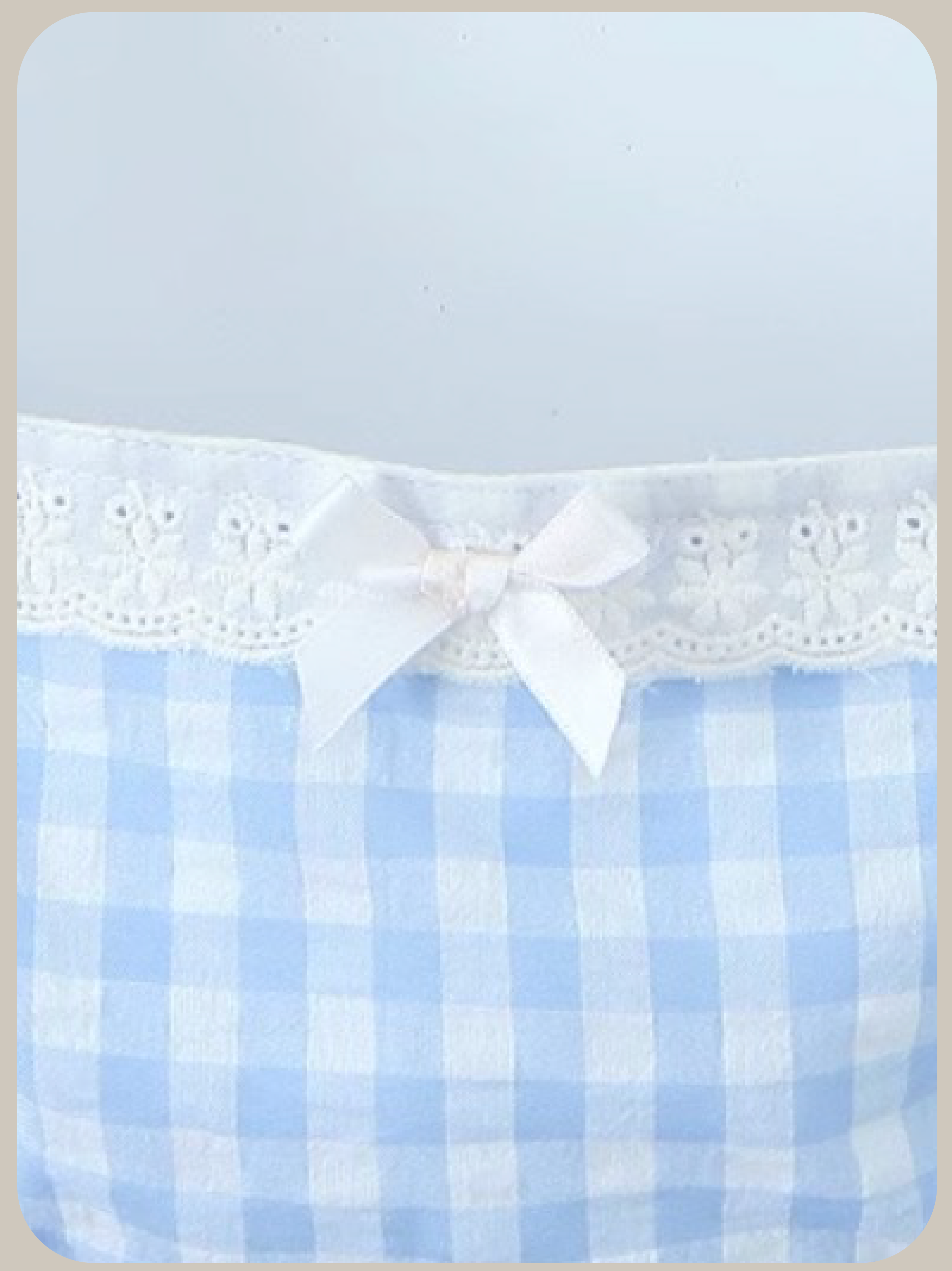 Sweet Ribbon Check Cami/スウィートリボンチェックキャミソール