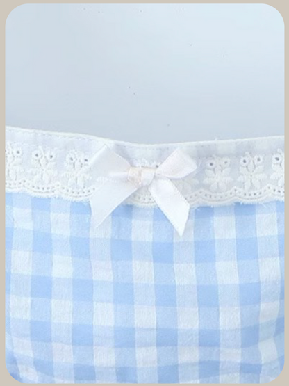 Sweet Ribbon Check Cami/スウィートリボンチェックキャミソール