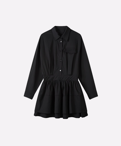 Waisted Shirt One Piece