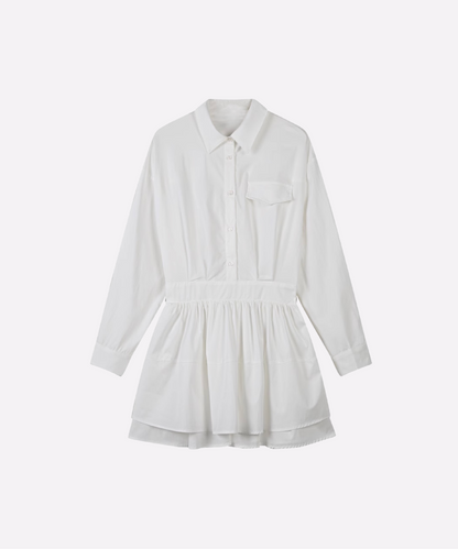 Waisted Shirt One Piece
