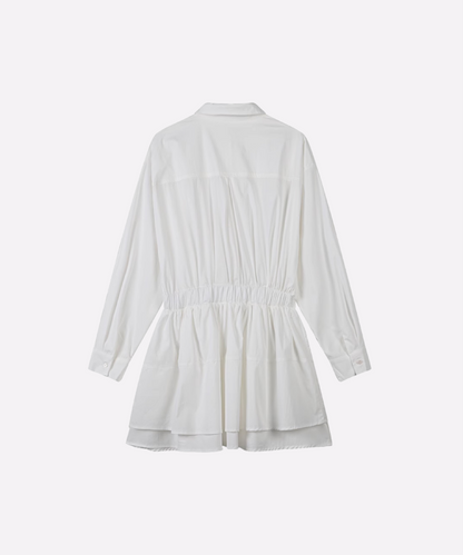 Waisted Shirt One Piece