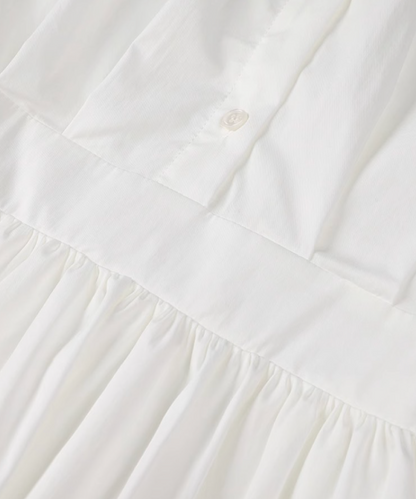 Waisted Shirt One Piece