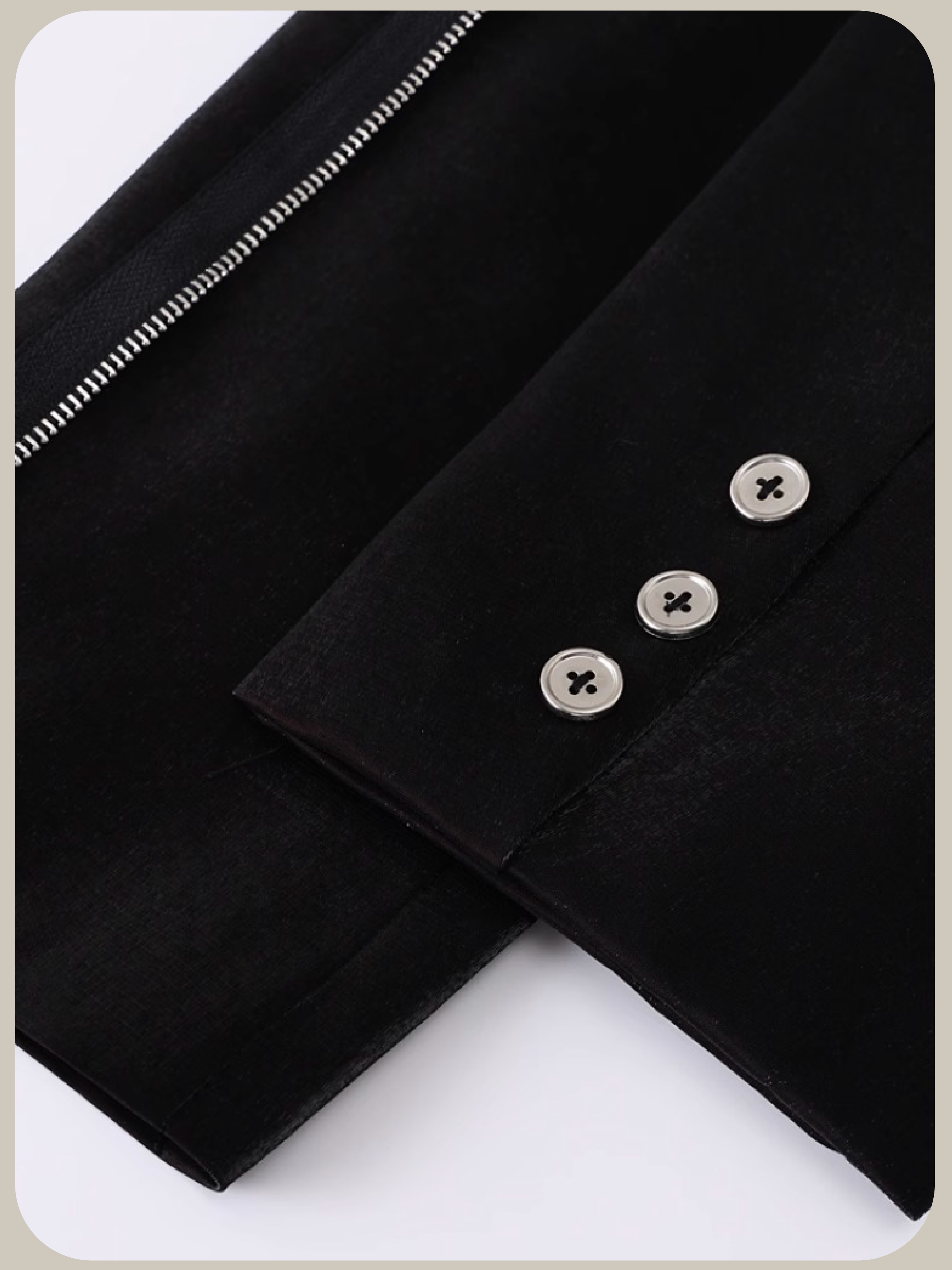 Zip Design Jacket/ジップデザインジャケット