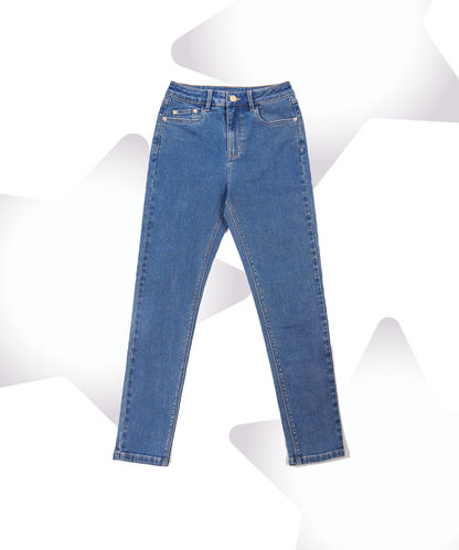 Vintage Minimalist Stretch Skinny Jeans