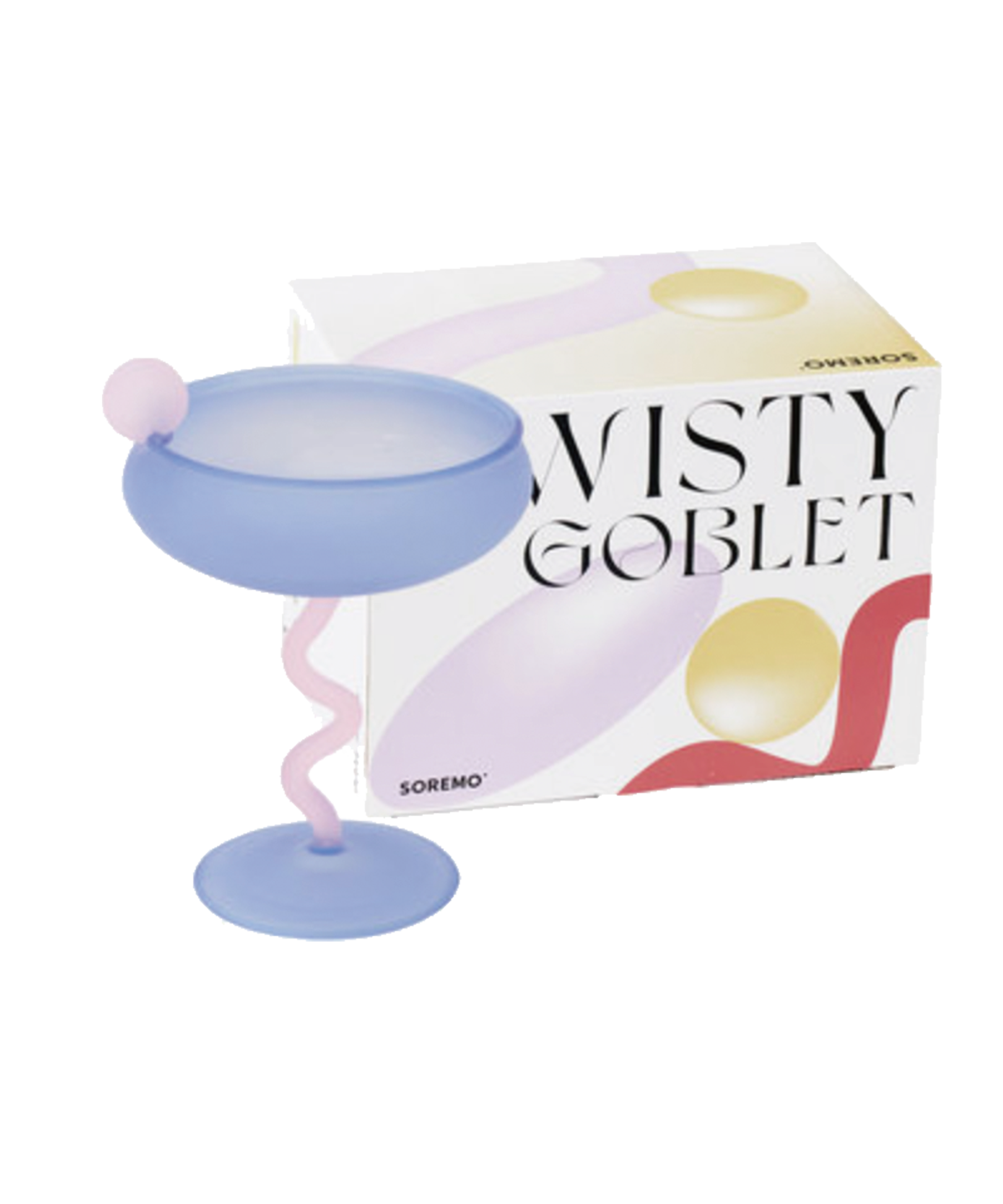 Twisty Goblet / Blue