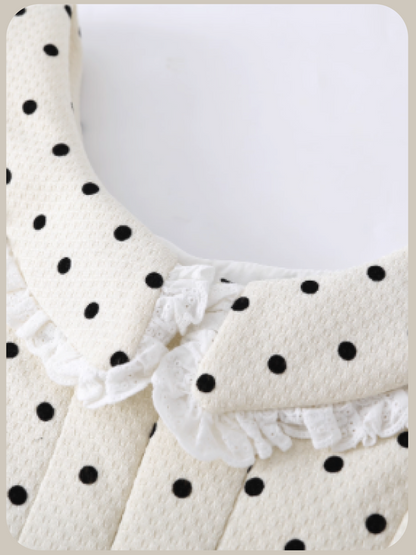 Texture Corset Dot Doll Frill Dress/テクスチャコルセットドットドールフリルドレス