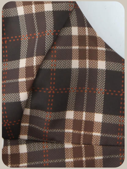 Halter Plaid Top/ホルターネックチェックトップス