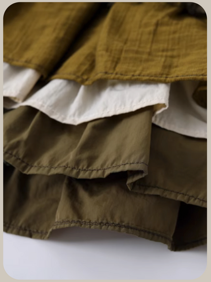 Emboss Layer Ruffle Skirt/エンボスレイヤーフリルスカート