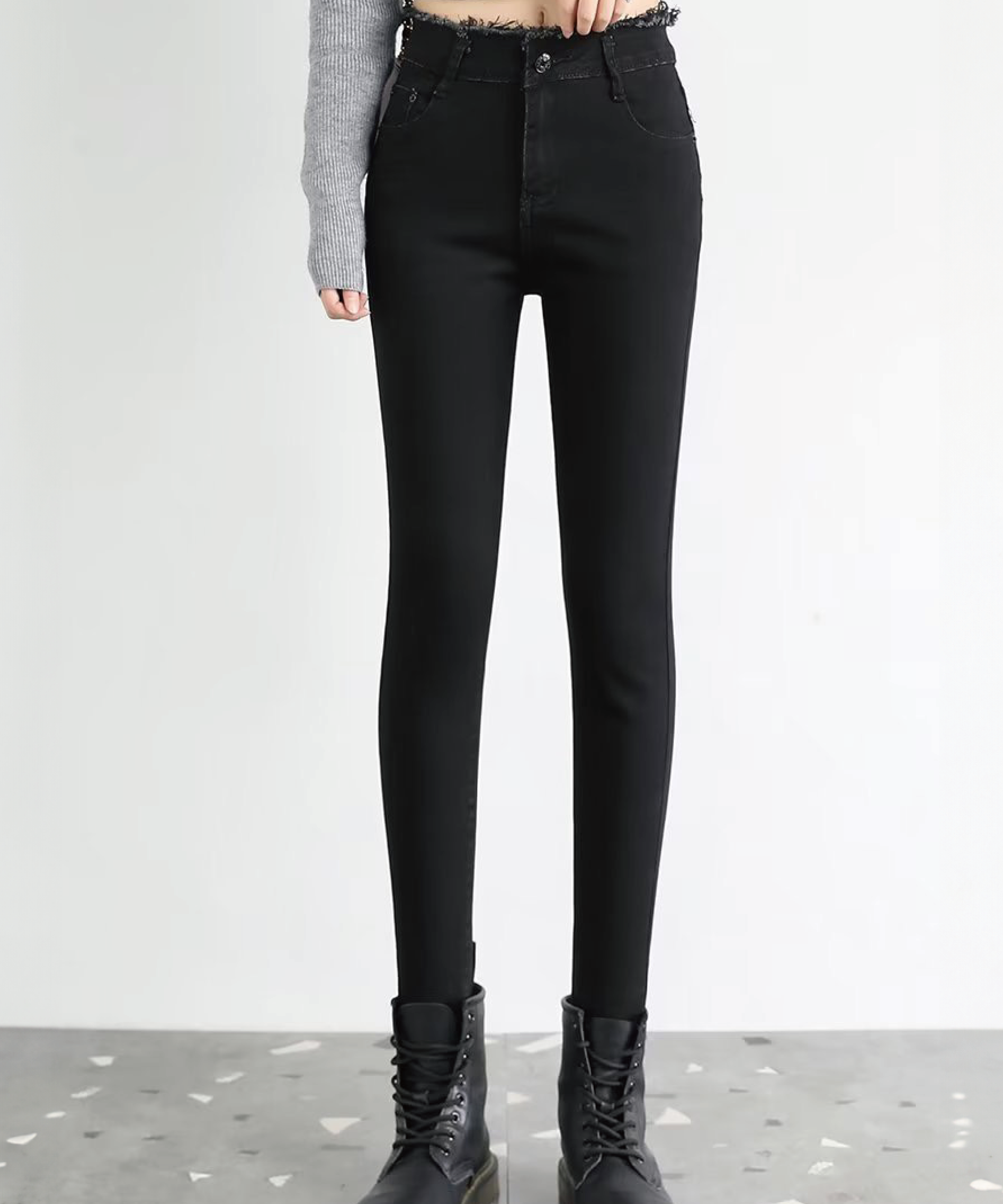 Super Slim Skinny Pants Gray 