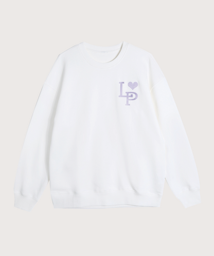 Pre-order item: LA POMME petit Light Purple Icon Sweater 