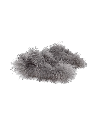 Furry Flat Slippers