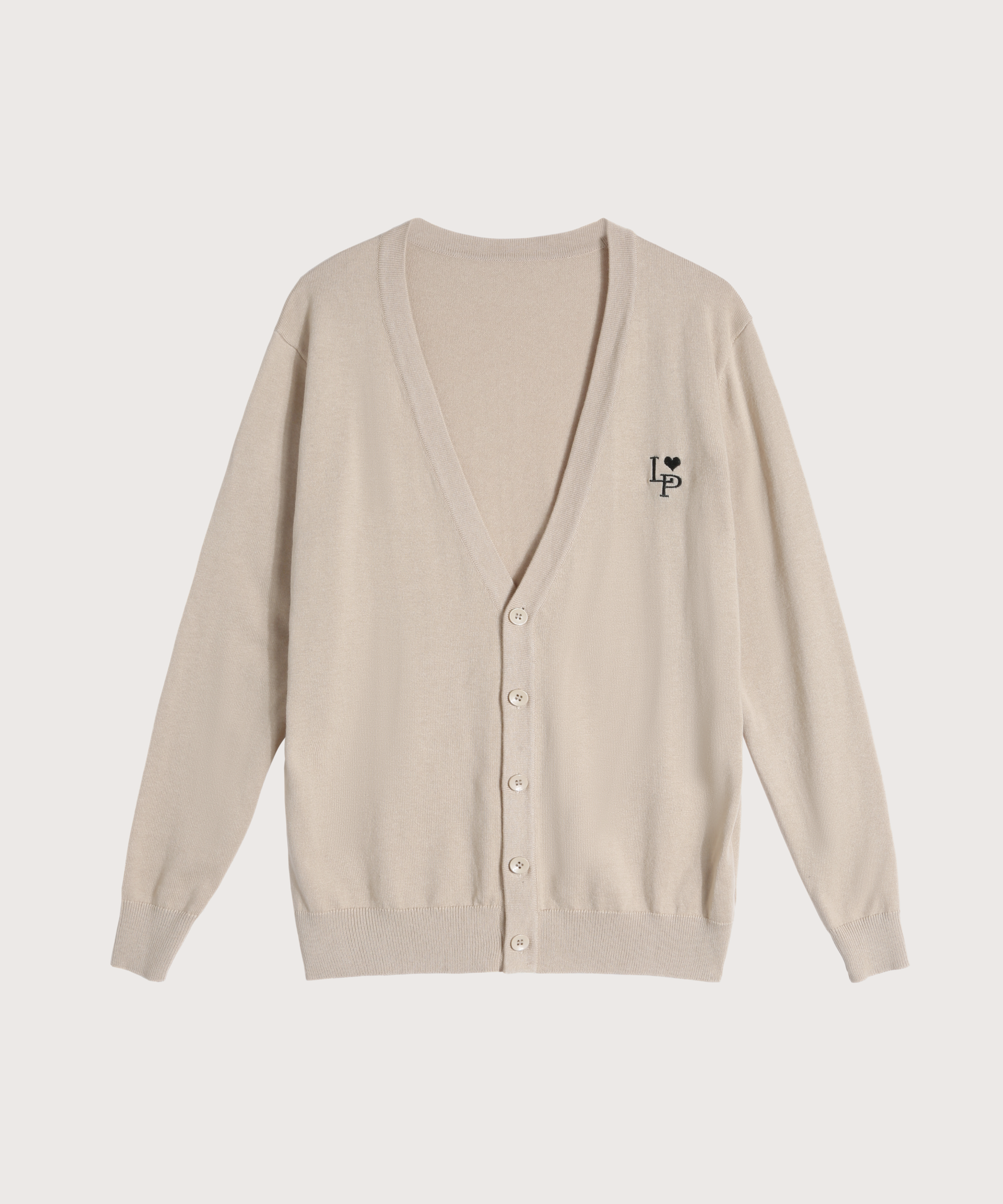 Pre-order item: LA POMME petit Icon Loose Cardigan Coffee 