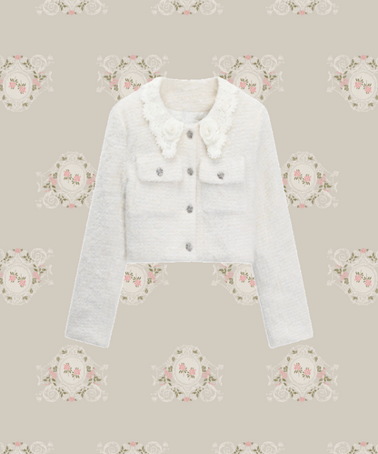 Princess Lace Inner Down Jacket 