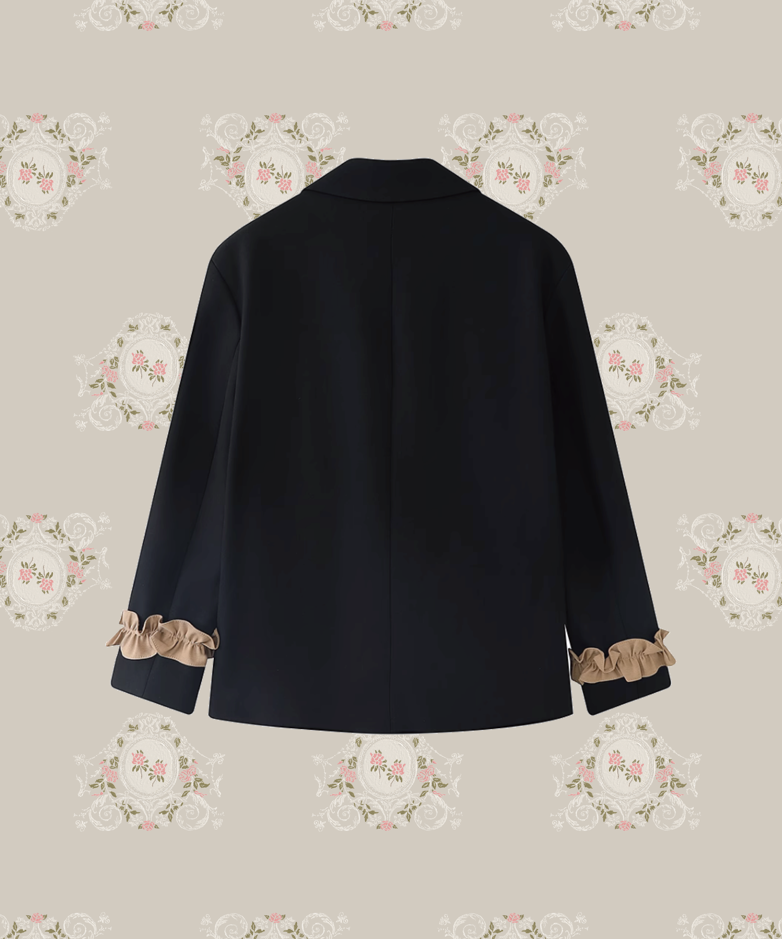 Champagne Frill Heart Jacket 