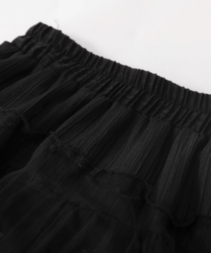 High Waist Lace Skirt