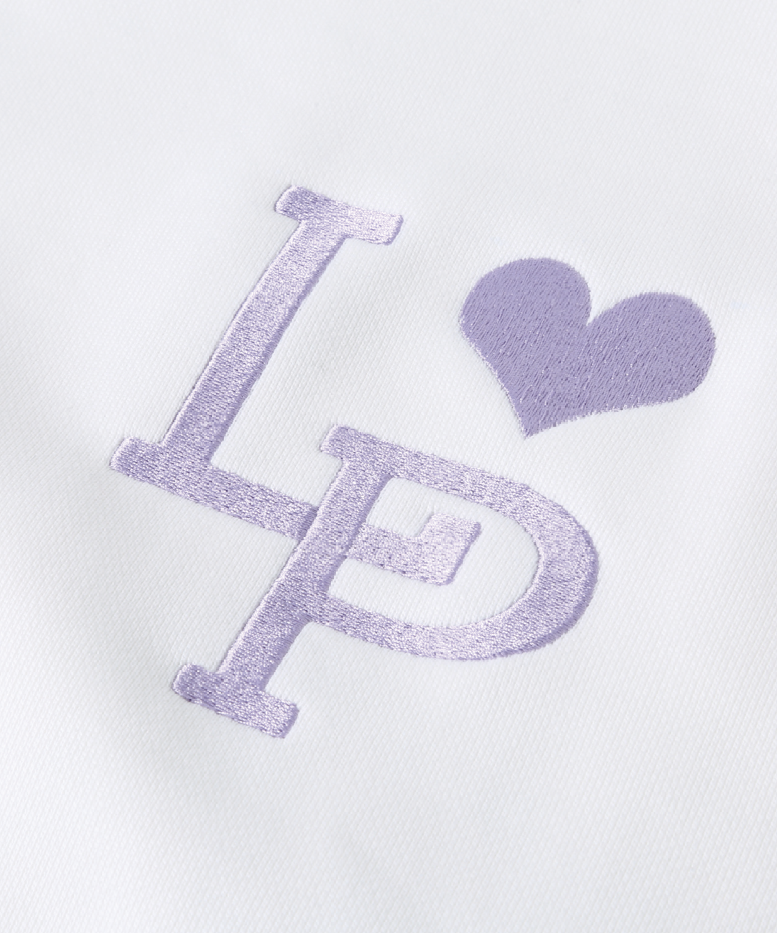 予約商品・LA POMME petit Light Purple Icon Sweater