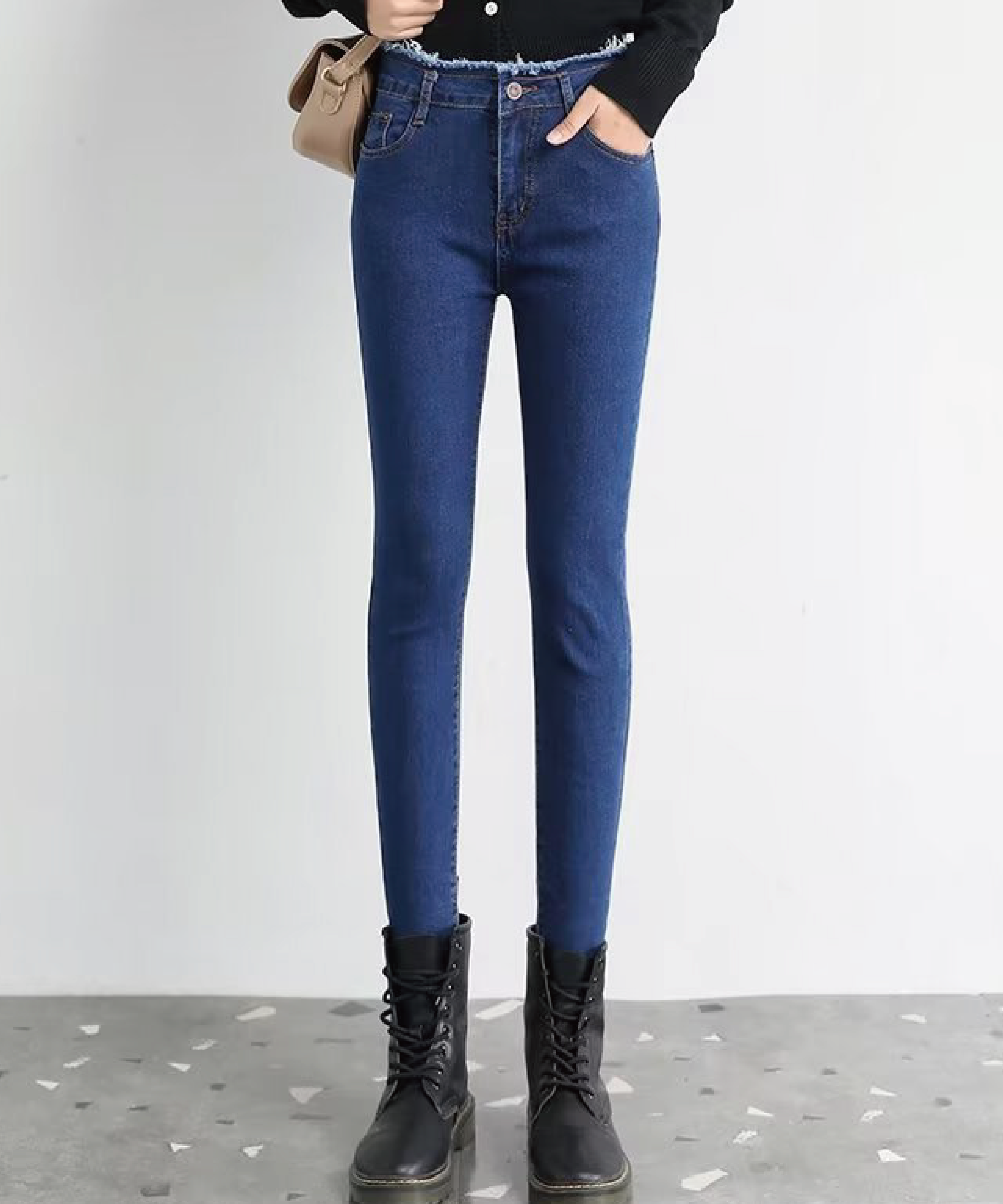 Super Slim Skinny Pants Blue 