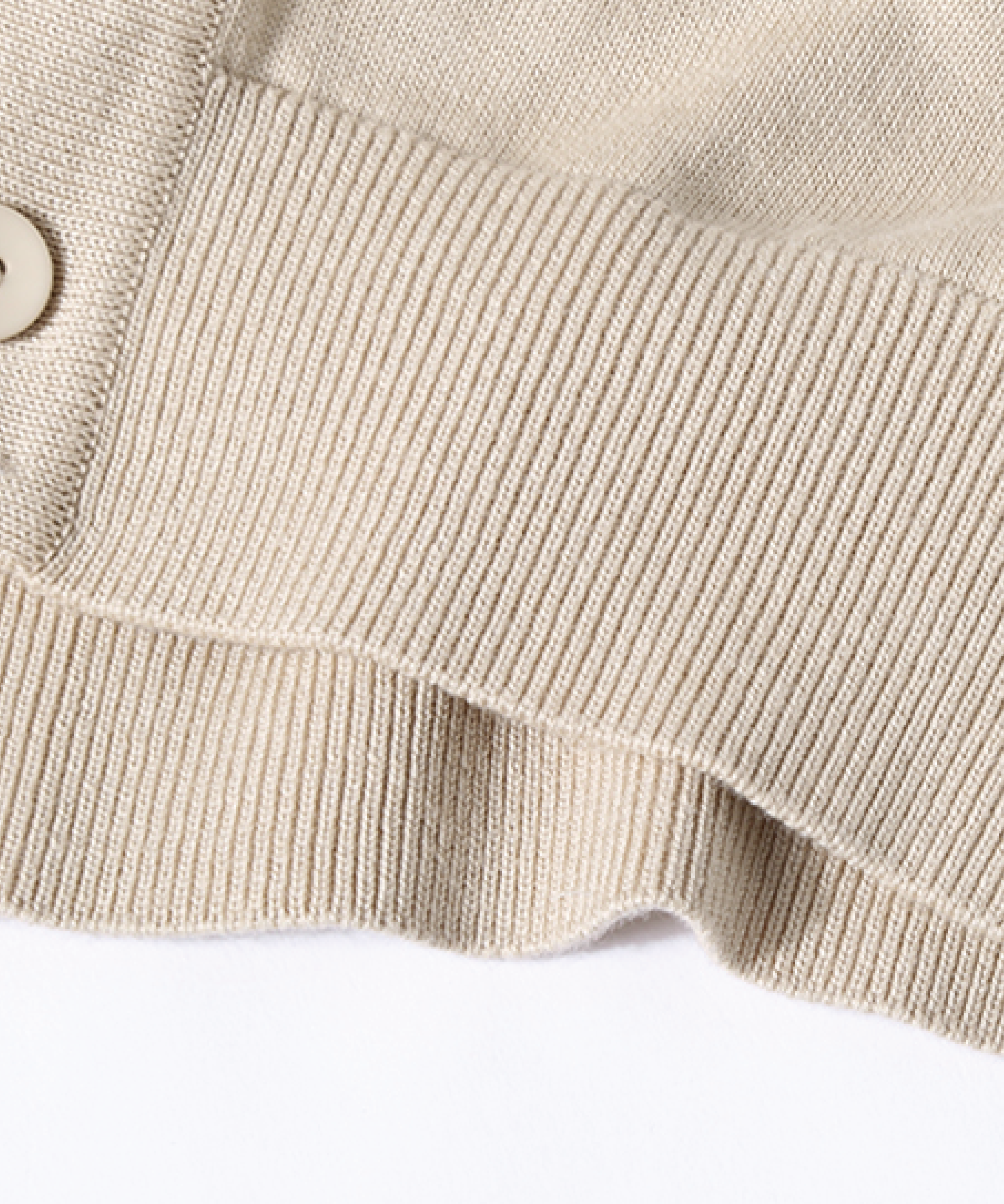 Pre-order item: LA POMME petit Icon Loose Cardigan Coffee 