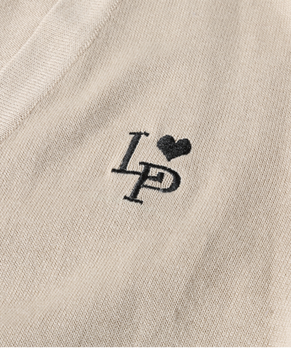 Pre-order item: LA POMME petit Icon Loose Cardigan Coffee 