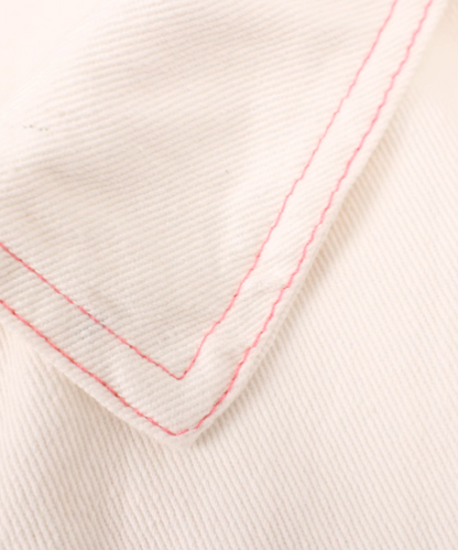 Cheerful Pink Motif Jacket