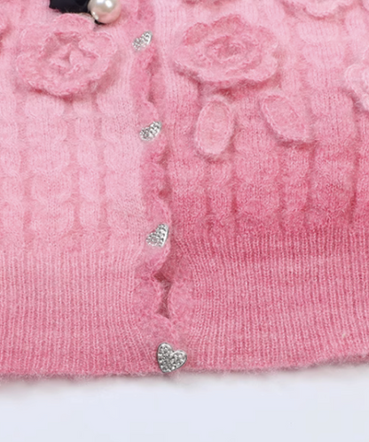 Romantic Rose Garden Knit. ロマンティックローズガーデンニット