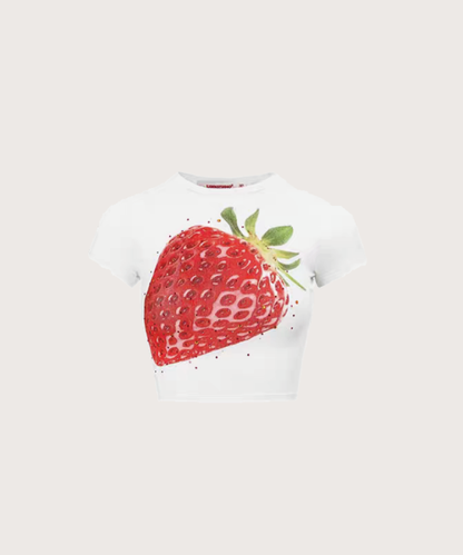 Summer Fruits Short T Strawberry