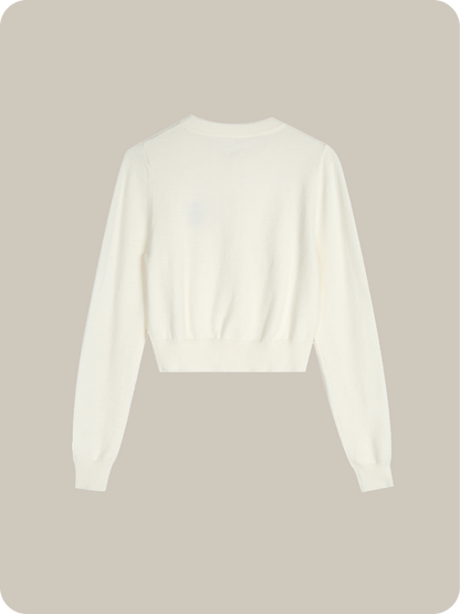予約商品・Apple Core LOGO Cardigan