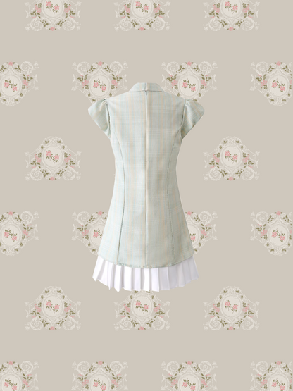 Fresh Color Pleats China Dress/フレッシュカラープリーツチャイナドレス