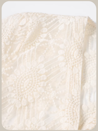 French Lace Blouse Set Up/フレンチレースブラウスセットアップ