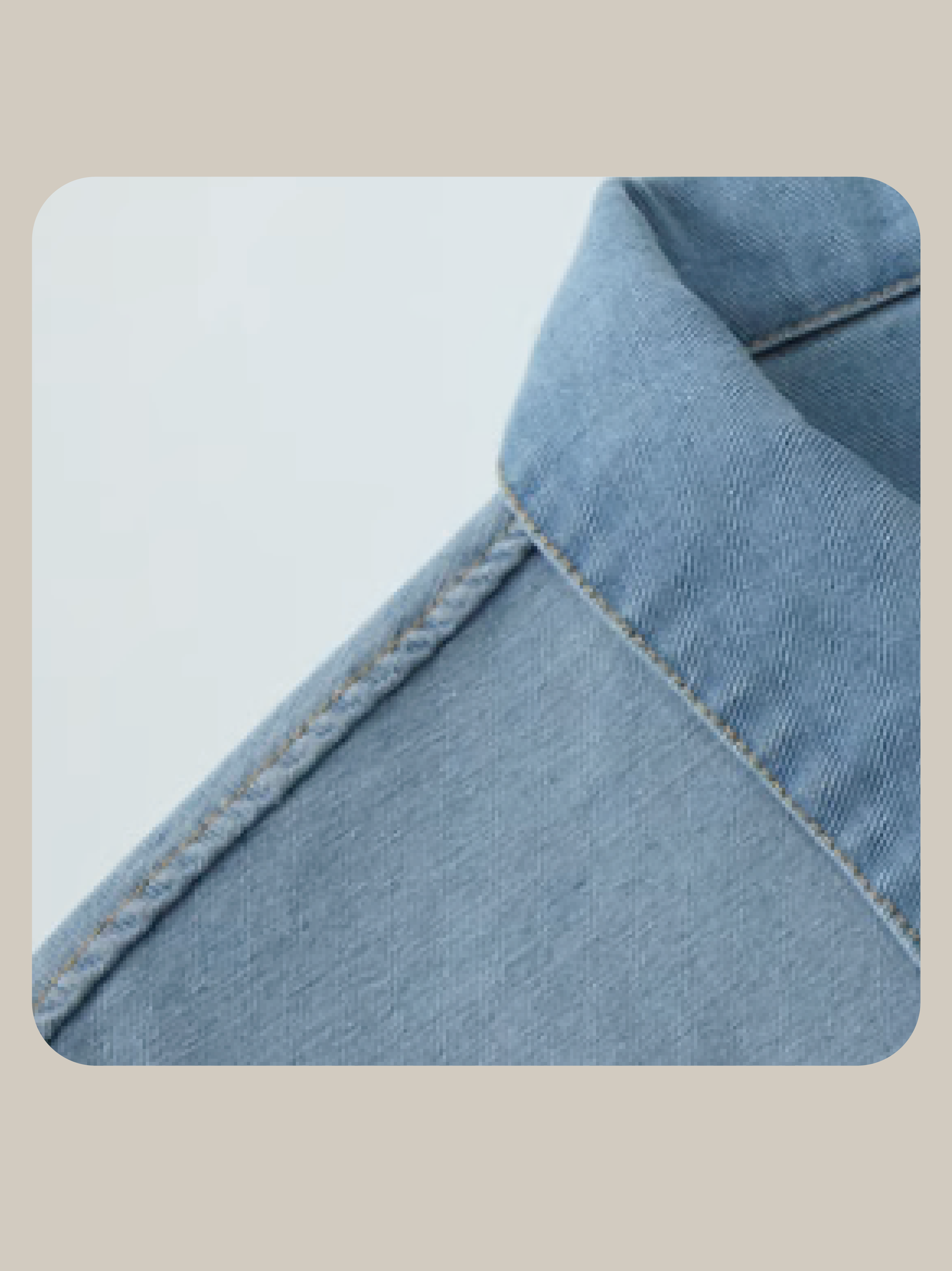 Sleeveless Cut-off Denim Shirt/ノースリーブ カットオフ デニム シャツ